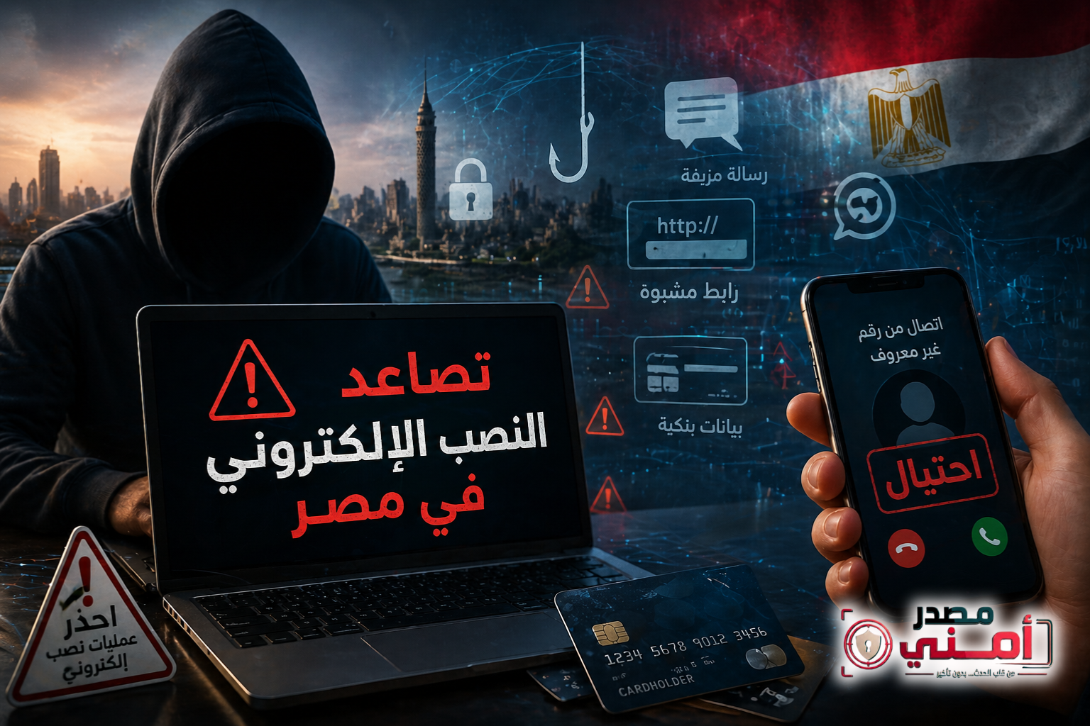 تصاعد النصب الإلكتروني في مصر.. كيف تحولت التكنولوجيا إلى ساحة جديدة للجريمة؟