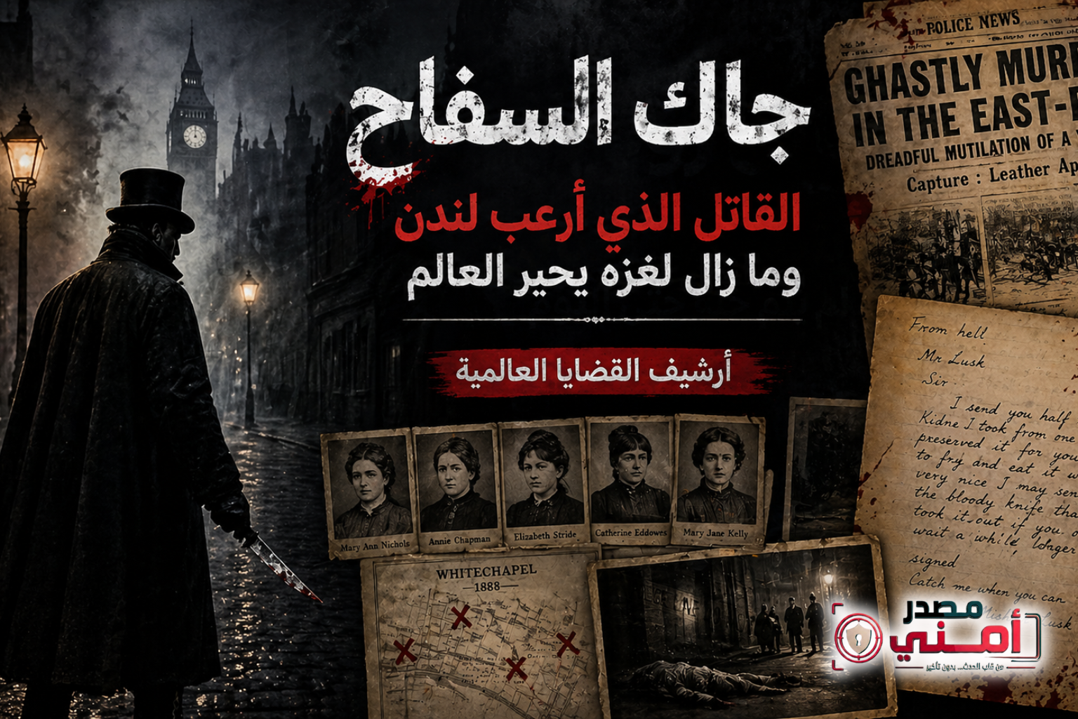 “جاك السفاح”.. القاتل الذي أرعب لندن وما زال لغزه يحير العالم بعد أكثر من قرن