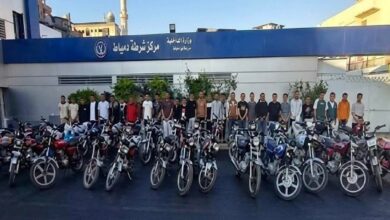 بعد فيديو سباق الدراجات البخارية .. ضبط 31 شخص بدمياط