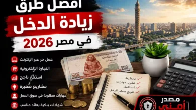 أفضل طرق زيادة الدخل في مصر 2026.. أفكار عملية تناسب الموظفين والشباب وربات المنازل