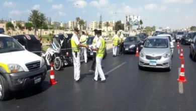 وزارة الداخلية : القبض علي 50 سائق لتعاطيهم المواد المخدرة وضبط 99 ألف مخالفة مرورية  