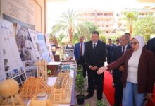 محافظ دمياط يتفقد مشروعات النعهد العالي للتكنولوجيا